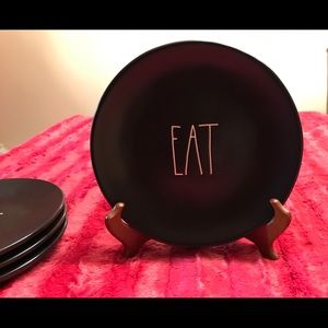 Rae Dunn salad plates (set of 4)
